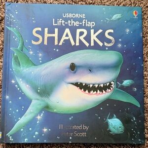 Usborne Lift-the-Flap Sharks Book